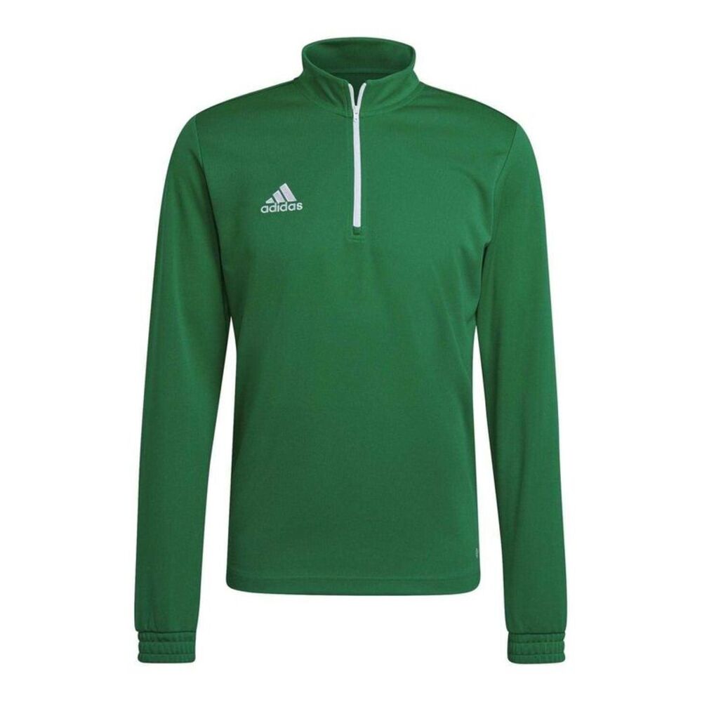Adidas Unisex Adult Long-Sleeved Sweatshirt / Green/White
